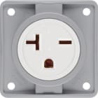 HAGER - Pistorasia Integro Flow - 20A/250V US NEMA6-20R UR har