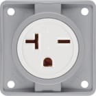 HAGER - Pistorasia Integro Flow - 20A/250V US NEMA6-20R UR har