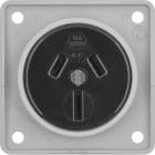 HAGER - Pistorasia Integro Flow - 2N+PE/15A/250V Austr. UR har