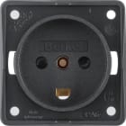 HAGER - Pistorasia Integro Flow - 2N+PE/13A/250V Tanska UR mus
