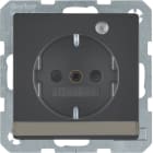 HAGER - Pistorasia Q.1 - 1S/16A UKR MI/LED ant