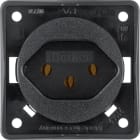 HAGER - Pistorasia Integro Flow - 1CH/10A/250V tyyppi 13 UKR MUS