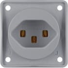 HAGER - Pistorasia Integro Flow - 1CH/16A/250V tyyppi 23 UKR HAR