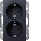 HAGER - Pistorasia S.1 - 2S/16A/IP20 2X UKJ ant