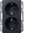 HAGER - Pistorasia S.1 - 2S/16A/IP20 2X UKJ ant