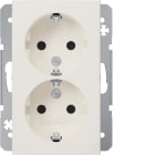 HAGER - Pistorasia S.1 - 2S/16A/IP20 2X 1.5KR UKJ val