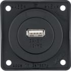 HAGER - Pistorasia Integro Flow - 1USB/3A/12VDC UR mus