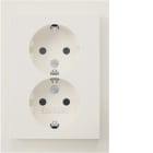 HAGER - Pistorasia K.1 - 2S/16A/IP20 UPJ VAL