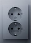 HAGER - Pistorasia K.5 - 2S/16A/IP20 UPJ An-Al