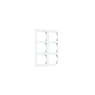 SG ARMATUREN - Peitelevy Install - 2x3-os/IP21/155mm VAL