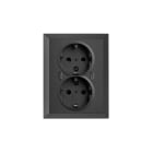 SG ARMATUREN - Pistorasia + USB - 2S/16A/IP21 UPJ USBC+C MUS