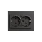 SG ARMATUREN - Pistorasia + USB - 2S/16A/IP21 UPJ USBC+C MUS