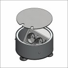 LIMENTE - Pistorasia - Lattiap 992-SS pintal.+säätöj.