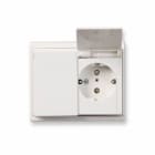 ENSTO - Pistorasia Ensto Intro - 2S/16A/250V/IP44 UPJ 0X val