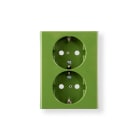 ENSTO - Pistorasia Ensto Intro - 2-os. keskiölevyllä, vihreä