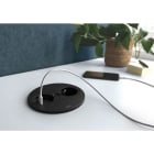 BACHMANN - Pintakehys - TWIST 2 KANSI, pyöreä MUSTA