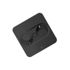 BACHMANN - Pintakehys - TWIST 2 KANSI, neliö MUSTA