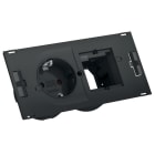 BACHMANN - Pistorasia + USB - DUE pistorasia + USB- lataus