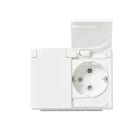 ABB - Pistorasia Impressivo - 2S/16A/IP21 UKJ HL mVAL,läppäk