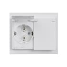 ABB - Pistorasia Impressivo - 2S/16A/250V/IP44 UPJ 0X val