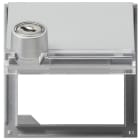 GIRA - Pistorasian Läppä lukitt.ALU - Gira TX-44