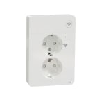 SCHNEIDER ELECTRIC - Pistorasia - WISER 2S/16A/IP20 2X UPJ ZB val