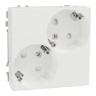 SCHNEIDER ELECTRIC - Pistorasia Exxact - 2S/16A/IP21 1X UKR vino VAL