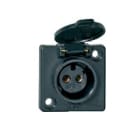 SCHNEIDER ELECTRIC - Suojajännitepistorasia SELV - 1S/16A/24V DC/IP34 U mus