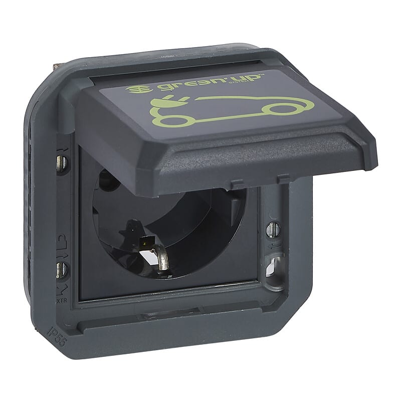 LEGRAND - Pistorasia - 1S/JATKUVA 16A/IP55 UPR ANT