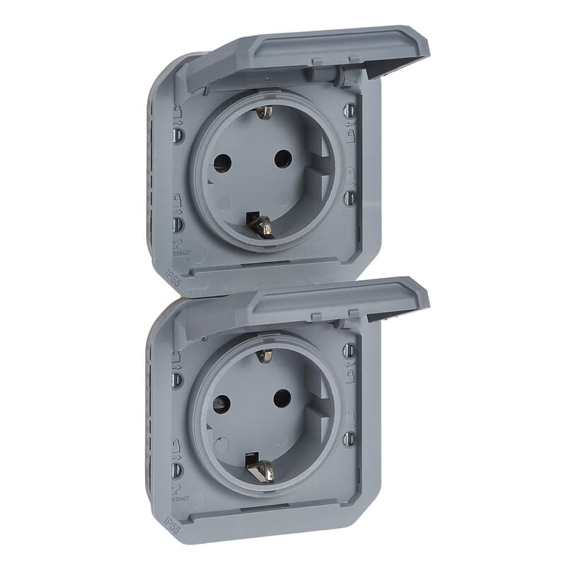 LEGRAND - Pistorasia - 2S/16A/IP55 UKJ 0X PYSTYAS HAR