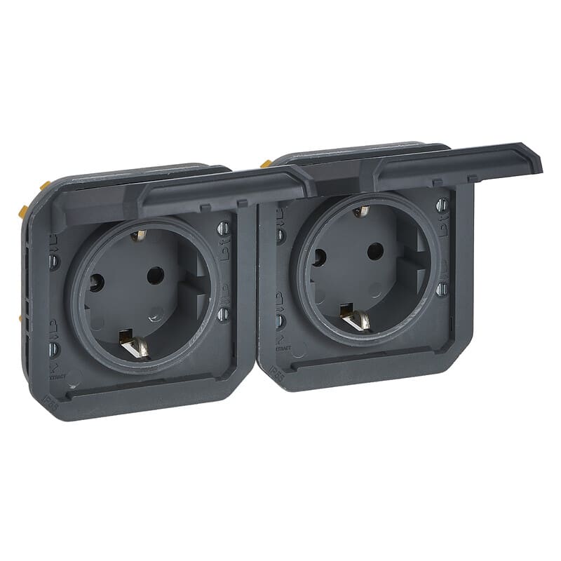 LEGRAND - Pistorasia - 2S/16A/IP55 UKJ 0X VAAKAAS ANT