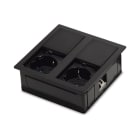 LIMENTE - Pistorasia - Desk-2 2S/16A/IP44 UP MUS