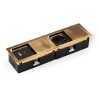 LIMENTE - Pistorasia - MONO-2+USB pistor. kulta matta