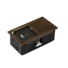 LIMENTE - Pistorasia - MONO-1+USB pistor., pronssi