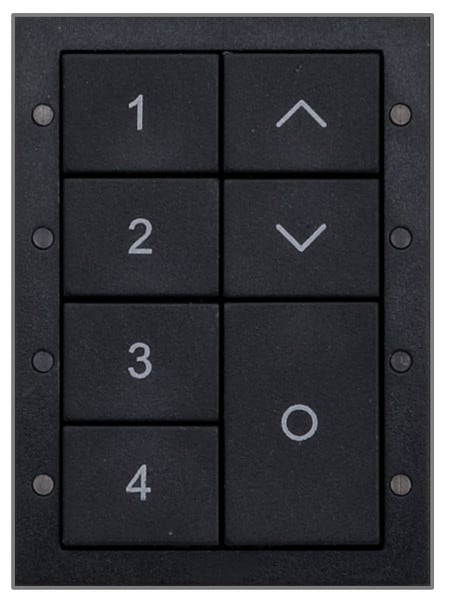 HELVAR - Digidim DALI painikkeisto - 135B 7-painikkeisto MU