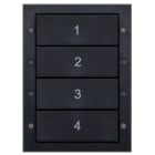 HELVAR - Digidim DALI painikkeisto - 137B 4-painikkeisto MU