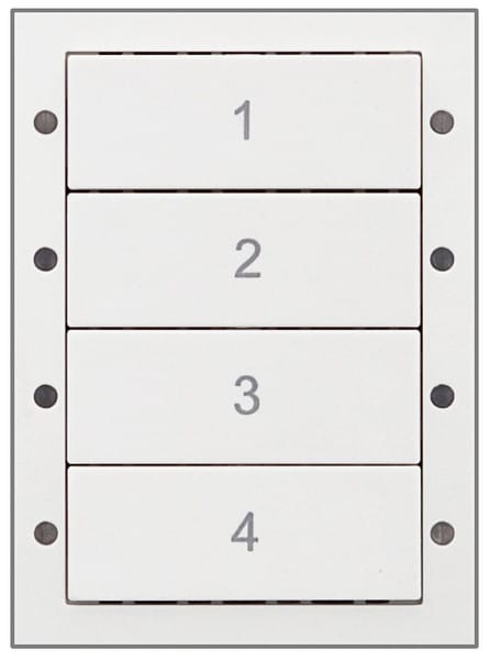 HELVAR - Digidim DALI painikkeisto - 137W 4-painikkeisto VA