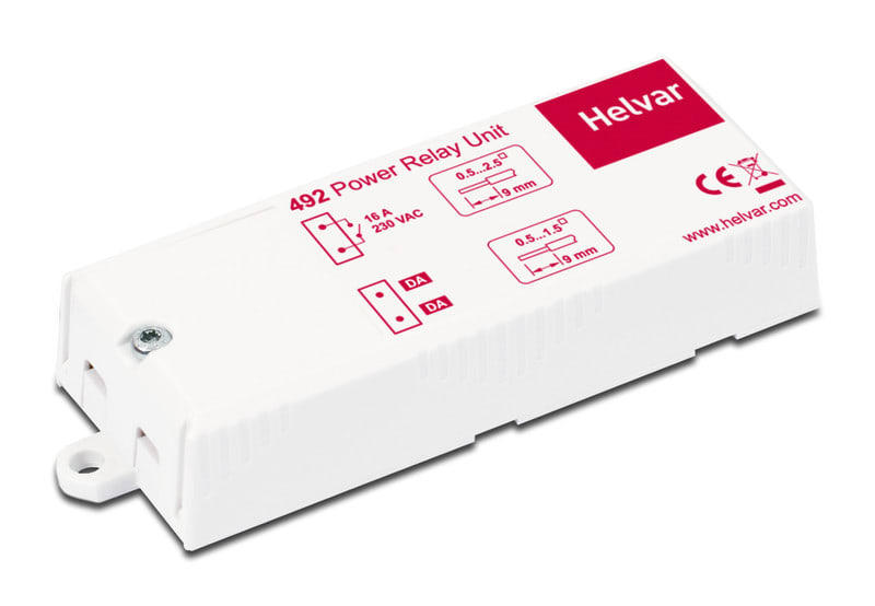 HELVAR - Digidim DALI Releyksikkö - 492 releyksikkö 1-kanava16A