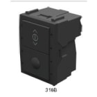 HELVAR - Digidim DALI Läsnäoloanturimod - 318B läsnäoloanturi moduli MU