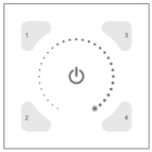 HELVAR - Ohjauslaite Digidim - Tilanneohjauspaneeli 191PW