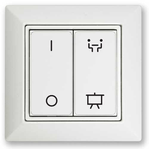 HELVAR - Näppäimistö - 1850 langaton kaksoispaneeli