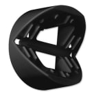 LUXOMAT - Kulmakappale musta - Luxomat RC-PLUS