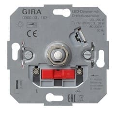 GIRA - Himmennin hehku/halog 60-400W - GIRA Valonsäädin