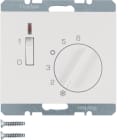 HAGER - Huonetermostaatti K.1 - 5/30 1a 10A 24V kyt/mv val