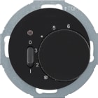 HAGER - Huonetermostaat 1930/R.Classic - 5/30 1a 10A mv/kytk UKJ mus