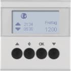 HAGER - Kellokytkin digit. S.1 - verho-ohj. astro alu