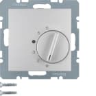 HAGER - Huonetermostaatti S.1 - 5/30 1vk 10A alu