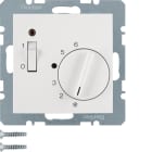HAGER - Huonetermostaatti S.1 - 5/30 1a 10A 24V kyt/mv val