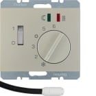 HAGER - Lattialämmitystermostaatti K.5 - 5/30 1s 10A kytk./mv rst