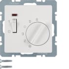 HAGER - Huonetermostaatti - 5/30 1a 10A 24V kyt/mv VAL